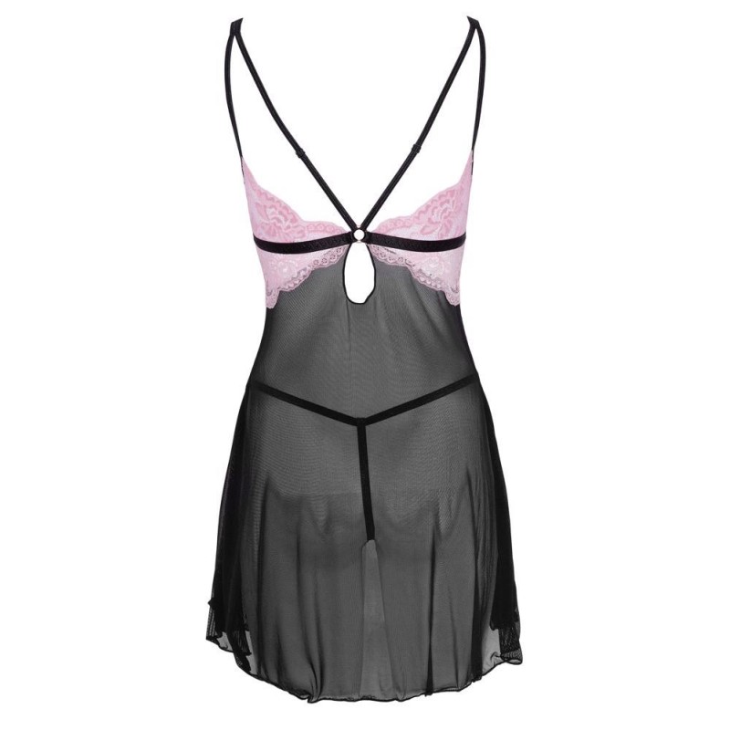 Babydoll black/pink M